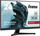 iiyama G-MASTER G2470HSU-B6 platte PC-monitor 60,5 cm (23,8") 1920 x 1080 pixels Full HD LCD Zwart