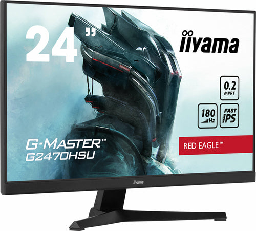 iiyama G-MASTER G2470HSU-B6 platte PC-monitor 60,5 cm (23,8") 1920 x 1080 pixels Full HD LCD Zwart