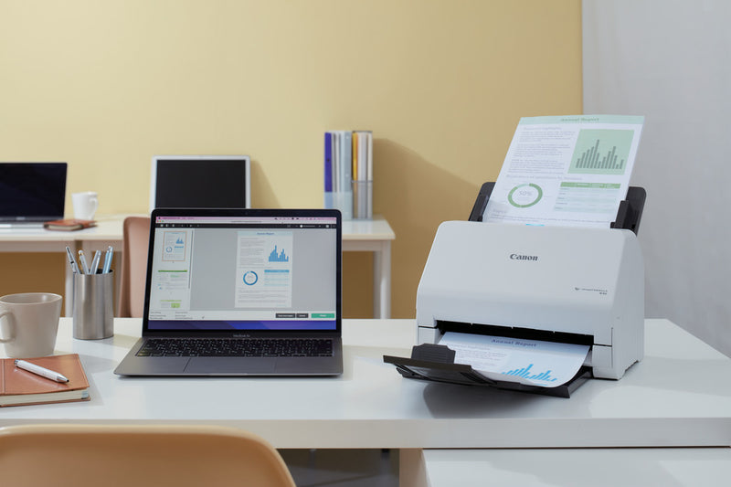 Canon imageFORMULA R30 Chargeur automatique de documents + Scanner à feuille 600 x 600 DPI A4 Blanc