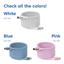 CLUB3D CLUB 3D USB-C Magnetic-Coil Cable White câble USB 2 m USB C Blanc