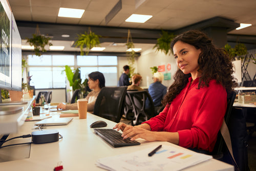 HP 725 Multi Rchrgbl WLS KB/MSE Belgium clavier Souris incluse Bureau RF sans fil + Bluetooth Noir