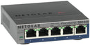 NETGEAR GS105E-200PES network switch Managed L2/L3 Gigabit Ethernet (10/100/1000) Gray