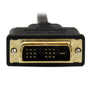 StarTech.com Câble Mini HDMI vers DVI de 2m - Câble DVI-D vers HDMI (1920x1200p) - Mini HDMI Mâle 19 Broches vers DVI-D Mâle - Câble Convertisseur pour Moniteur Numérique M/M