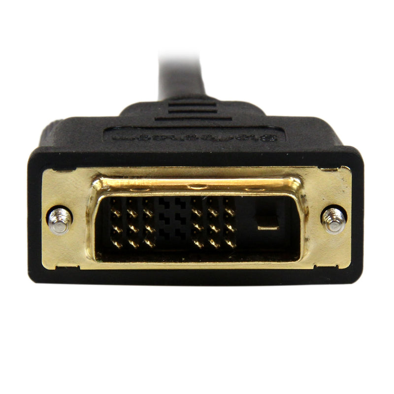 StarTech.com Câble Mini HDMI vers DVI de 2m - Câble DVI-D vers HDMI (1920x1200p) - Mini HDMI Mâle 19 Broches vers DVI-D Mâle - Câble Convertisseur pour Moniteur Numérique M/M