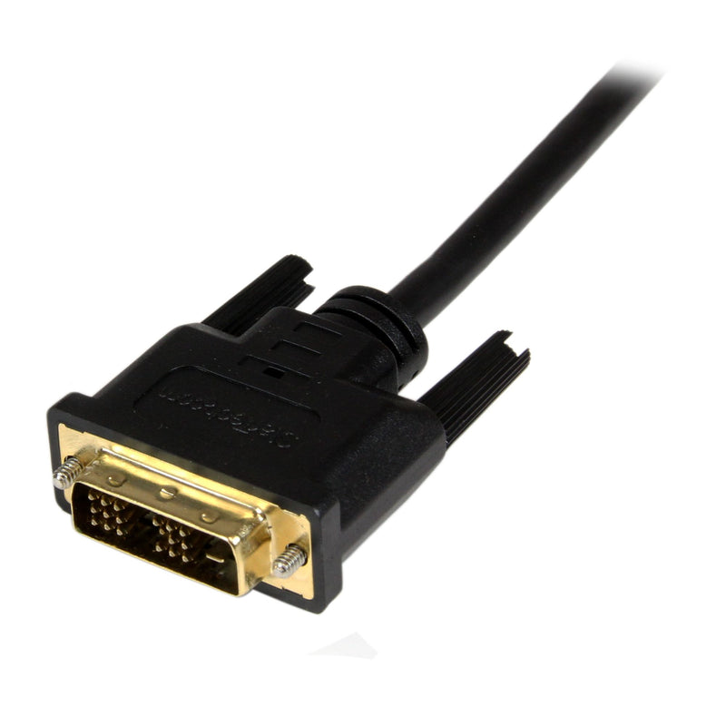 StarTech.com Câble Mini HDMI vers DVI de 2m - Câble DVI-D vers HDMI (1920x1200p) - Mini HDMI Mâle 19 Broches vers DVI-D Mâle - Câble Convertisseur pour Moniteur Numérique M/M
