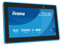 iiyama TW1625LASC-B3PNR écrans d’affichage de salle de réunion 39,6 cm (15.6") 1920 x 1080 pixels LED 802.11a, 802.11b, 802.11g, Wi-Fi 4 (802.11n), Wi-Fi 5 (802.11ac), Wi-Fi 6 (802.11ax) Noir Bluetooth