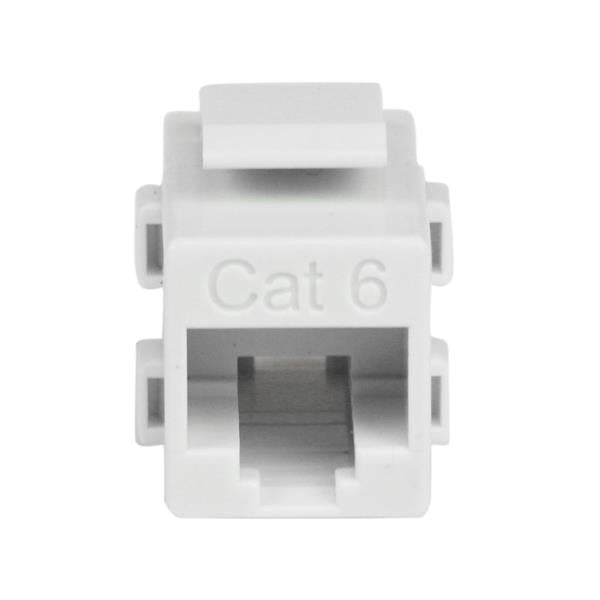 StarTech.com Coupleur RJ45 de type Keystone Jack Cat 6 F/F - Blanc