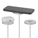 CLUB3D CAC-3026 chargeur d'appareils mobiles Téléphone portable, Smartphone, Smartwatch, téléphone Blanc USB Recharge sans fil Charge rapide Intérieure
