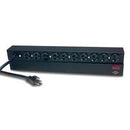 APC Rack PDU, Basic, 1U, 20A, 120V unité de distribution d'énergie Noir