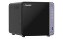QNAP TS-432X-4G opslagserver NAS Tower Alpine Alpine AL-524 4 GB DDR4 QNAP QTS Zwart