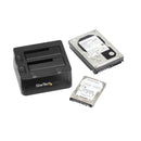 StarTech.com Station d'accueil USB 3.0 pour 2 disques durs SATA III de 2,5 ou 3,5 - Dock HDD / SSD avec UASP