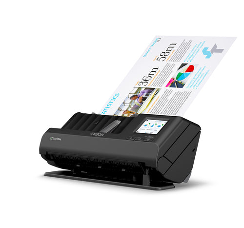 Epson ES-C380W Chargeur automatique de documents + Scanner à feuille 600 x 600 DPI A4 Noir
