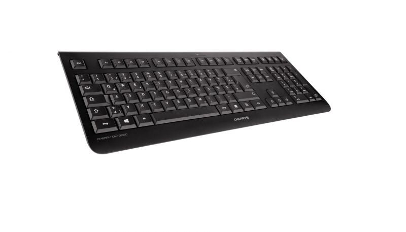CHERRY DW 3000 clavier Souris incluse Universel RF sans fil QWERTY Anglais américain Noir