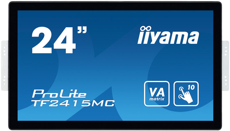 iiyama ProLite TF2415MC-B2 23,8" (60,5 cm) PC-flatpanelmonitor, 1920 x 1080 pixels Full HD LED-touchscreen, geschikt voor meerdere gebruikers, zwart