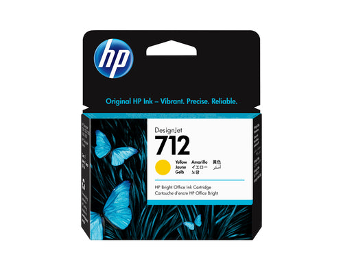 HP DesignJet 712 inktcartridge, geel, 29 ml