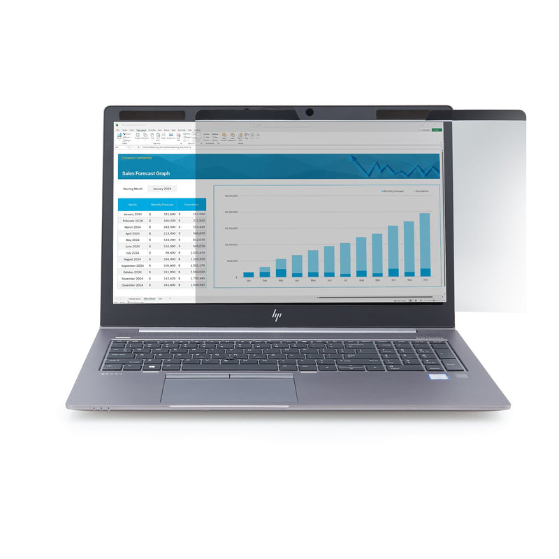 StarTech.com Filtre de Confidentialité Magnétique pour Ordinateur Portable 16 Pouces 16:10, Filtre Réversible, Protecteur d'Écran, Angle de Vision 60 Degrés (+/- 30&deg;), Protection contre la Lumière Bleue, TAA