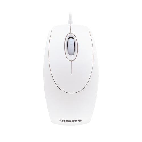 CHERRY WHEELMOUSE OPTICAL Souris filaire, gris clair, PS2/USB