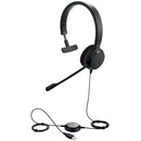 Jabra Evolve 20 Casque Avec fil Arceau Bureau/Centre d'appels USB Type-A Noir