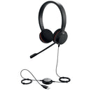 Jabra Evolve 20 Casque Avec fil Arceau Bureau/Centre d'appels USB Type-A Noir