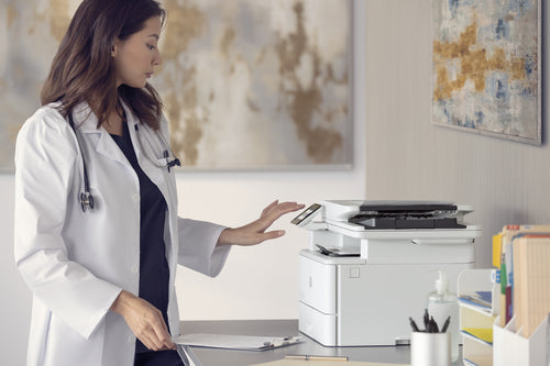 HP LaserJet Pro 4102dw Wireless Multifunction Black and White Printer, Copier, Scanner; Duplex