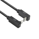 ACT Câble USB 3.0 10 Gbit/s 60 W USB Type-C (coudé vers le haut/bas) vers USB Type-C (coudé vers le haut/bas), 1 mètre