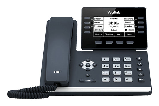 Yealink SIP-T53 téléphone fixe Gris 8 lignes LCD