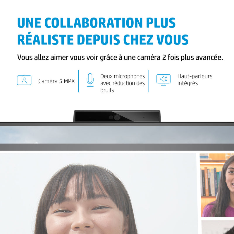 HP E-Series Écran de conférence QHD E27m G4 USB-C