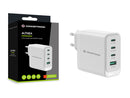 Conceptronic ALTHEA22W100 chargeur d'appareils mobiles Universel Blanc Secteur Charge rapide Intérieure