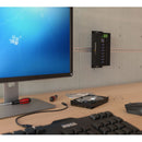 StarTech.com Hub USB 3.0 à 7 ports - 5Gbps - Hub USB-A industriel en métal avec protection ESD et protection contre les surtensions de 350W - Montage sur rail DIN, mural ou sur bureau - Hub d'extension USB conforme TAA