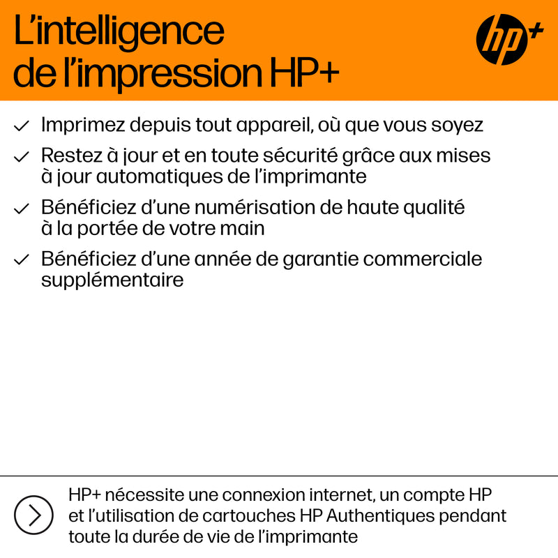 HP OfficeJet Pro Par 9132e Sans fil All-in-One Couleur Imprimante, Instant Ink; Impression recto-verso