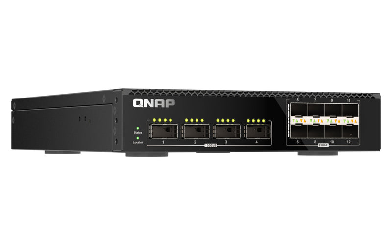 QNAP QSW-M7308R-4X commutateur réseau Géré L3 1U Noir