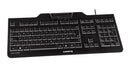 CHERRY KC 1000 SC clavier Universel USB AZERTY Belge Noir