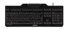 CHERRY KC 1000 SC clavier Universel USB AZERTY Belge Noir