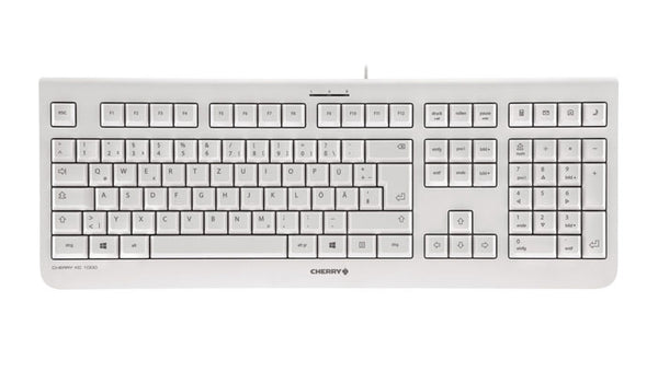 CHERRY KC 1000 clavier Universel USB AZERTY Belge Gris