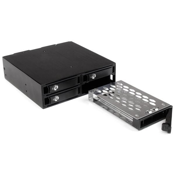 StarTech.com Backplane pour 4 disques durs SAS/SATA de 2,5" - Rack mobile 4x HDD / SSD avec échange à chaud