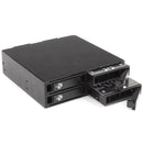 StarTech.com Backplane pour 4 disques durs SAS/SATA de 2,5" - Rack mobile 4x HDD / SSD avec échange à chaud