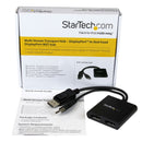 StarTech.com Répartiteur DisplayPort 1.2 à Deux Moniteurs, Adaptateur Multi-Moniteur DisplayPort vers 2x DP, Hub MST Double pour Ordinateur 4K 30Hz ou 1080p 60Hz, Alimentation par Bus USB - Windows Uniquement