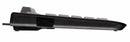 CHERRY KC 1000 SC clavier Universel USB AZERTY Belge Noir