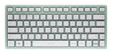 CHERRY KW 7100 MINI BT clavier Universel Bluetooth QWERTY US International Couleur menthe