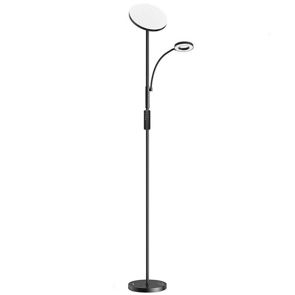 Dubbele vloerlamp met afstandsbediening BlitzWill BWL-FL-0001, 36W (zwart)