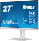 iiyama ProLite XUB2792QSU-W6 platte PC-monitor 68,6 cm (27") 2560 x 1440 pixels Quad HD LED Wit