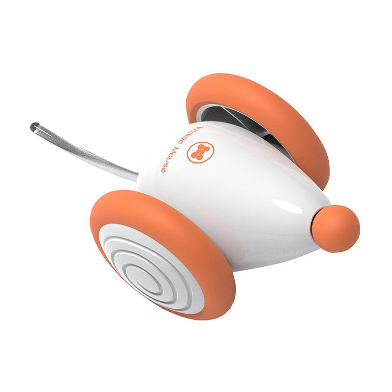 Interactief kattenspeelgoed Cheerble Wicked Mouse (Abrikoos)