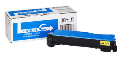 KYOCERA TK-550C Cartouche de toner 1 pièce(s) Original Cyan