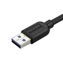 StarTech.com USB3AU2MRS câble USB USB 3.2 Gen 1 (3.1 Gen 1) 2 m USB A Micro-USB B Noir