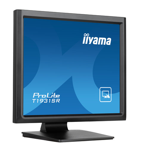 iiyama ProLite T1931SR-B1S platte pc-monitor 48,3 cm (19") 1280 x 1024 Pixels SXGA LCD-touchscreen Zwart