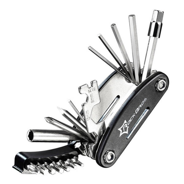 Multifunctional Bicycle Repair Tool Rockbros GJ8002 (black)