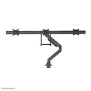 Neomounts NM-D775DX3BLACK Support d'écran à fixer 17-27" - ressort à gaz - Topfix - arrêt 180°