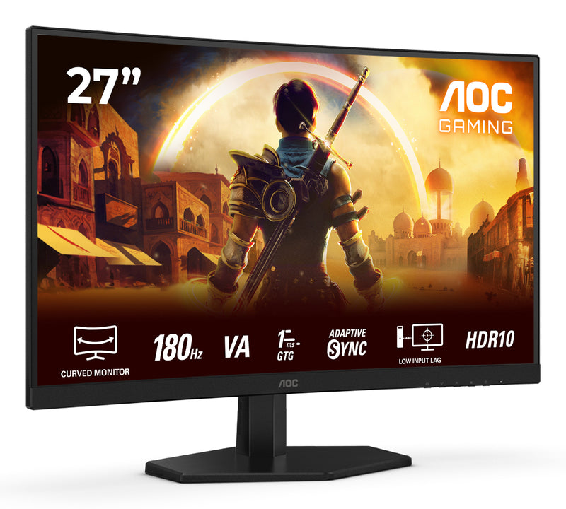 AOC G4 C27G42E écran plat de PC 68,6 cm (27") 1920 x 1080 pixels Full HD LED Noir, Rouge