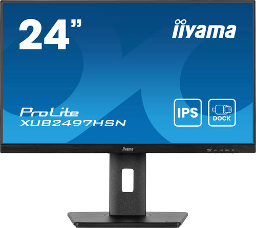 iiyama ProLite XUB2497HSN-B2 platte PC-monitor 60,5 cm (23,8") 1920 x 1080 pixels Full HD LED Zwart