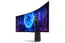 Samsung G95SD écran plat de PC 124,5 cm (49") 5120 x 1440 pixels Dual QHD OLED Argent